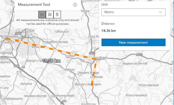 Distance - Measurement Results